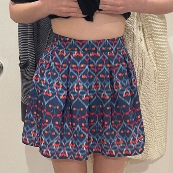 Aeropostale Bethany Mota Small Skirt Multicolored Aztec Print Floral Pattern NWT - Picture 9 of 9